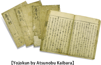 Yojokun by Atsunobu Kaibara