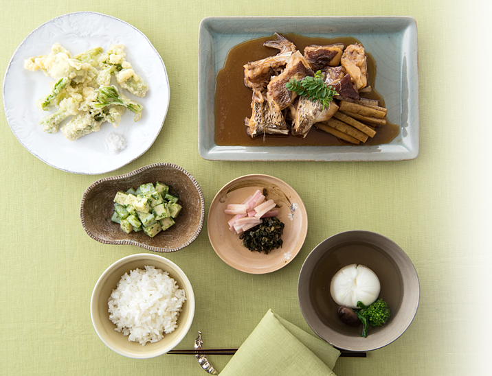 Spring Teishoku Menu