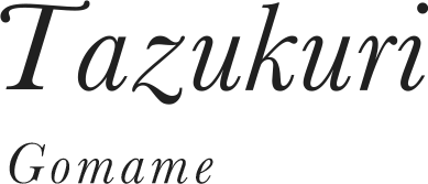 Tazukuri Gomame