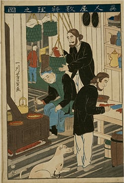 外国人料理之図