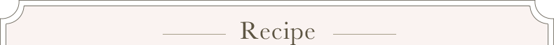 Recipe