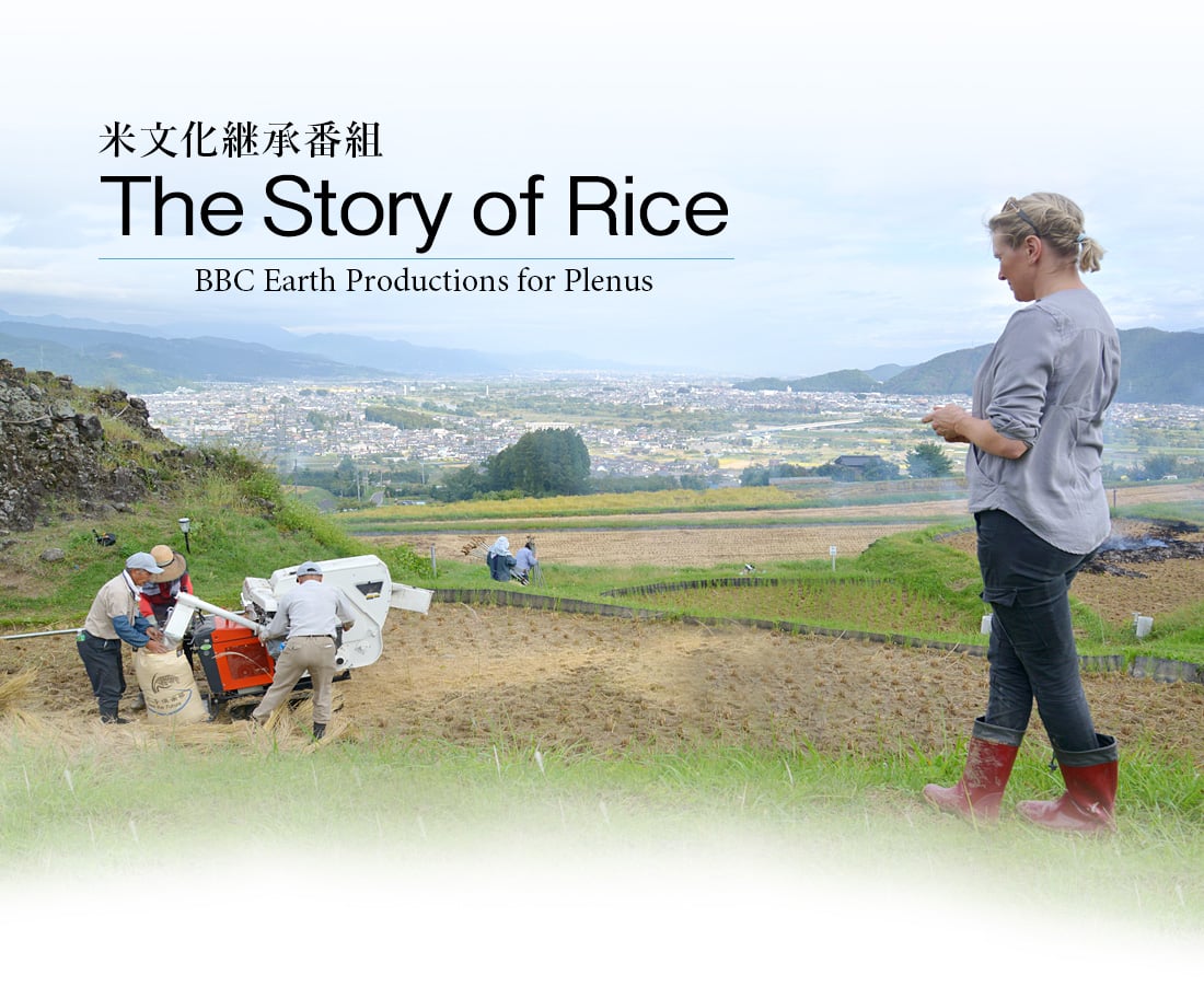米文化継承番組 BBC Earth Production for Plenus｜The Story of Rice
